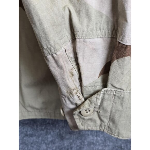 Vintage US Military Coat Mens Large Regular Desert Camouflage Camo Ripstop 90s - Picture 10 of 14